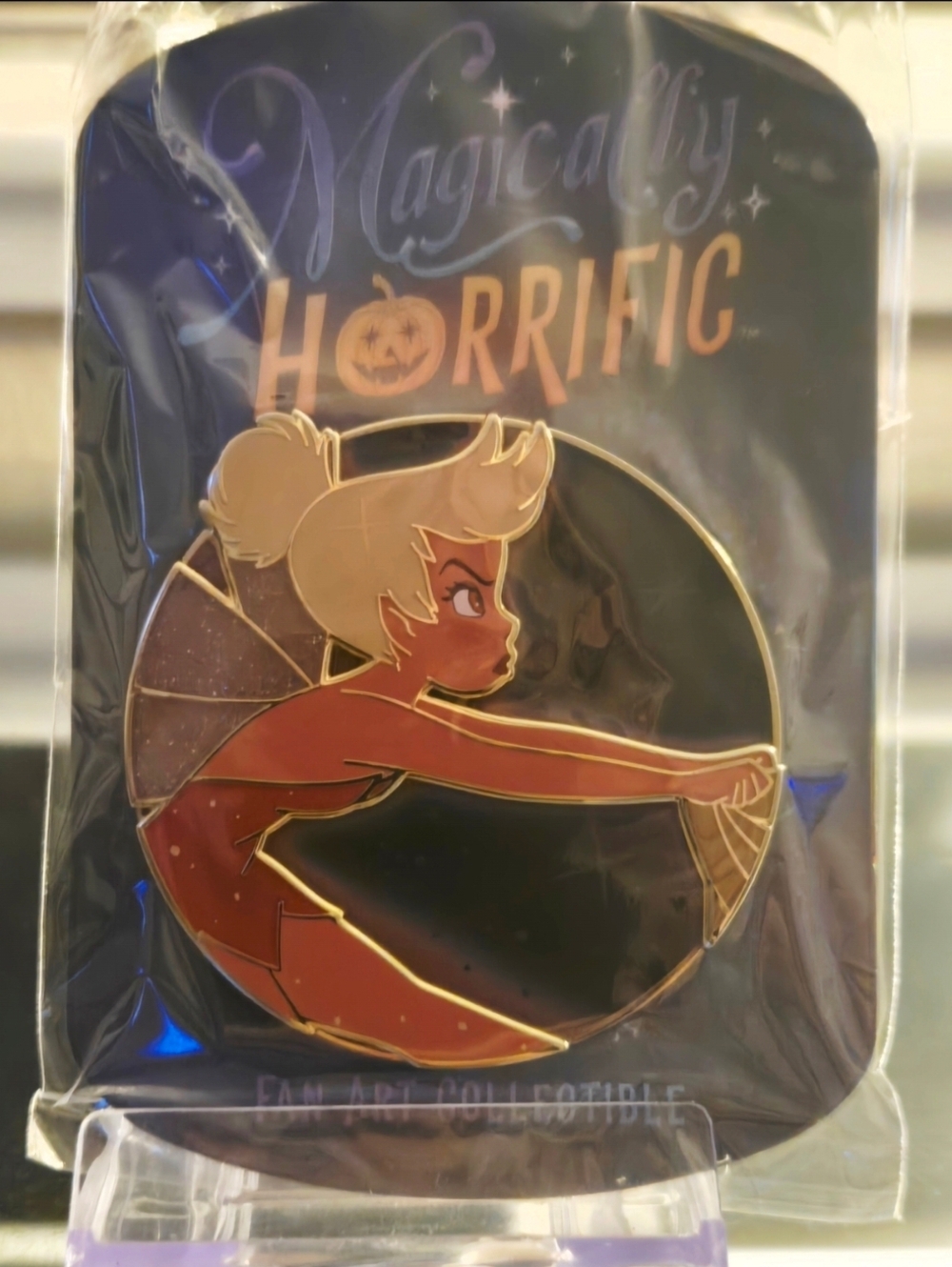 Rare Tinker Bell Fantasy Pin - Magically Horrific x Mementomoribear Profile - NE